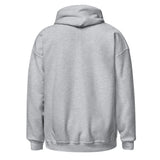 Design of Vancouver Island Wave Design - Black Line Art - Unisex Hoodie , the colour is