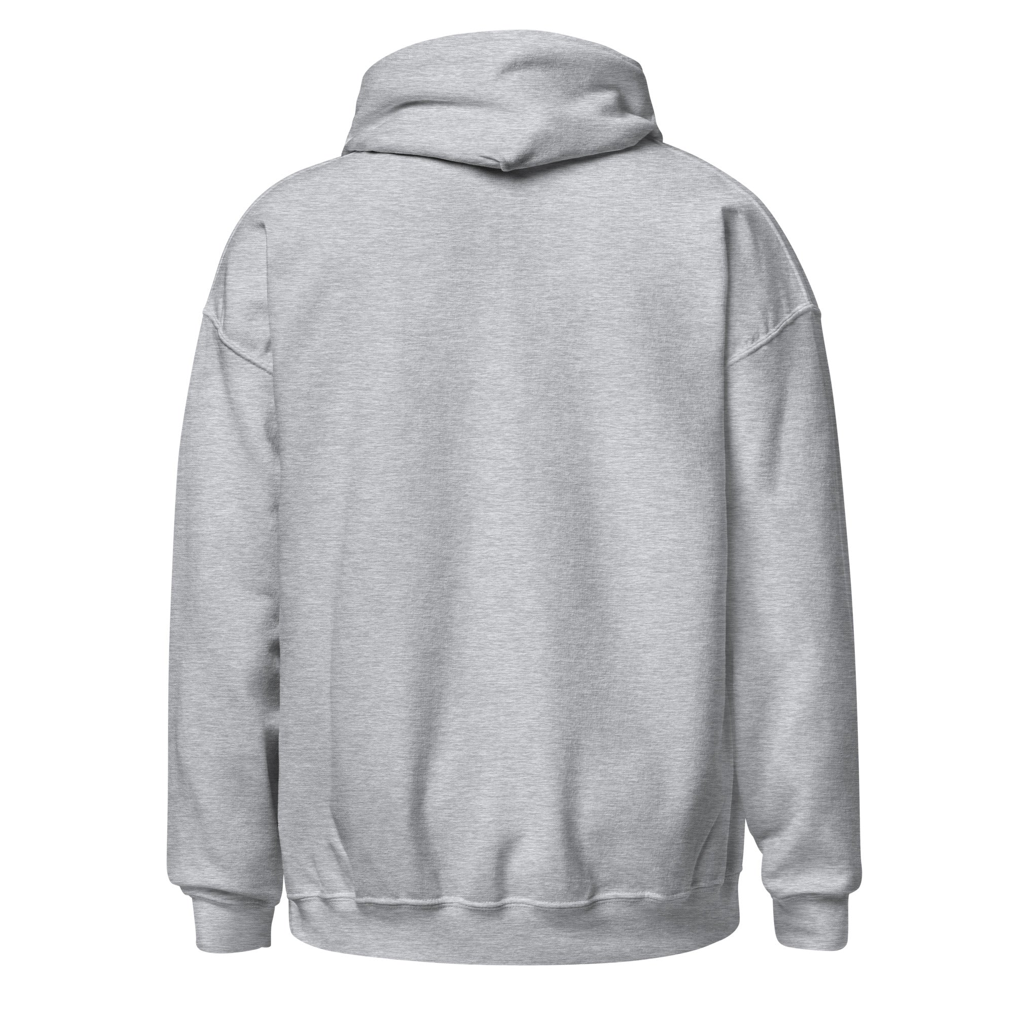 Design of Vancouver Island Wave Design - Black Line Art - Unisex Hoodie , the colour is