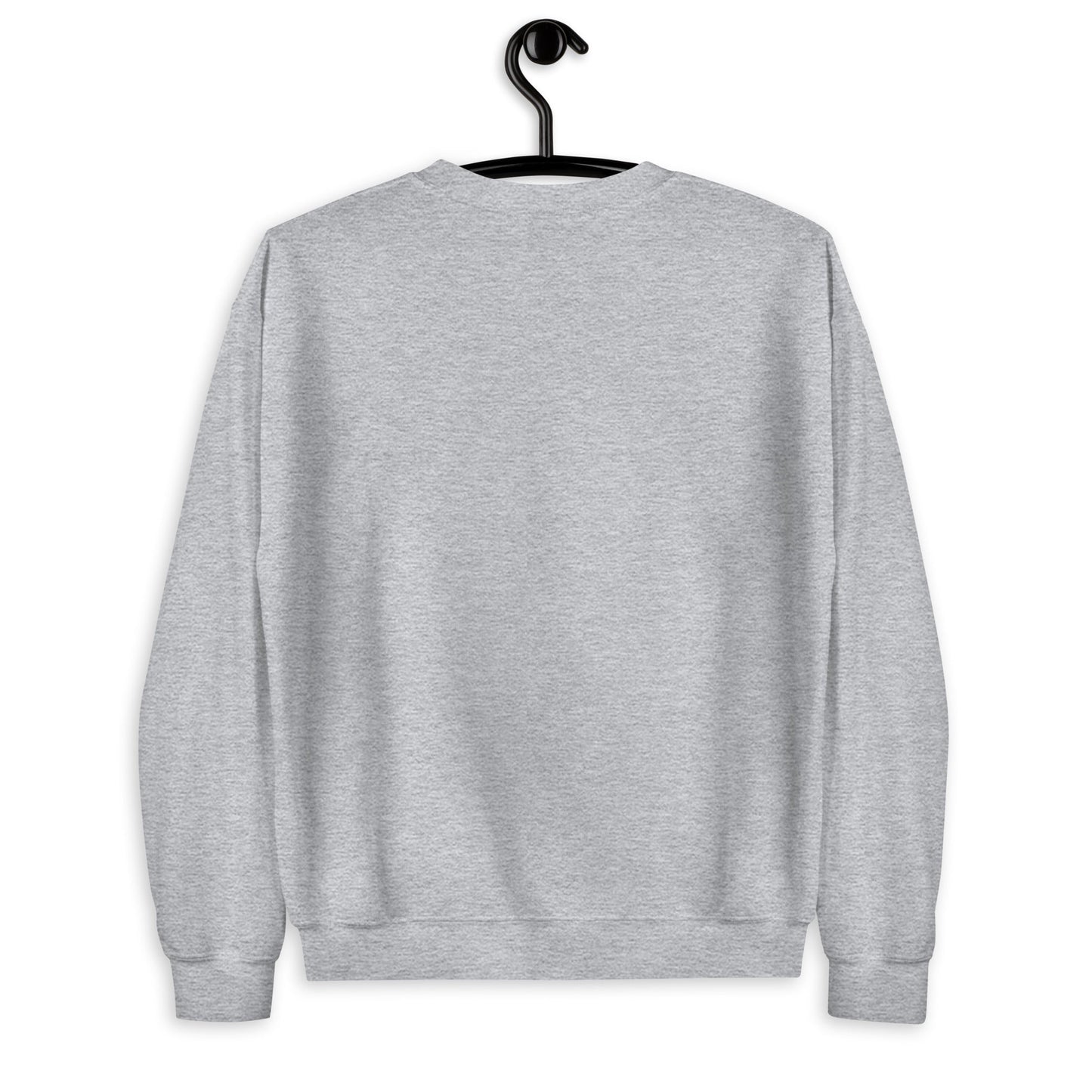 Design of Vancouver Island Wave Design - Black Line Art - Unisex Sweatshirt , the colour is