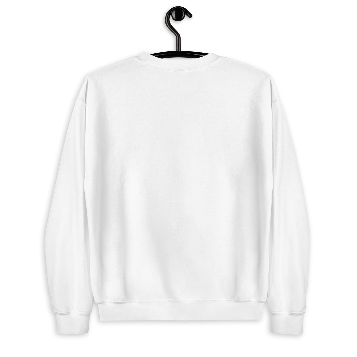 Design of Vancouver Island Wave Design - Black Line Art - Unisex Sweatshirt , the colour is