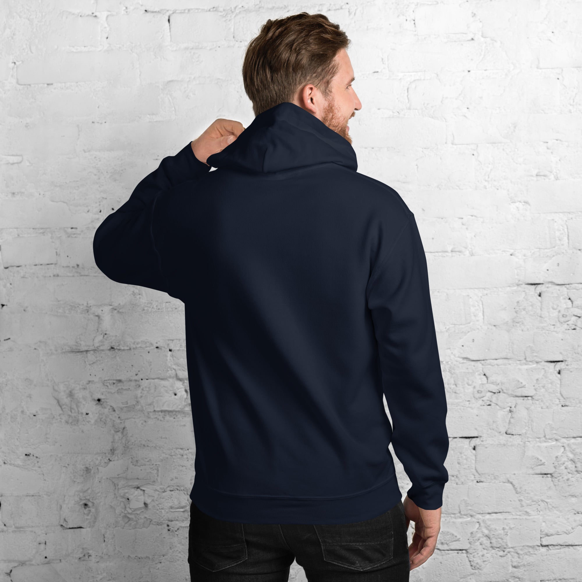 Design of Vancouver Island Wave Design - Unisex Hoodie , the colour is