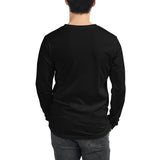 Design of Vancouver Island Wave Design - Unisex Long Sleeve Tee , the colour is