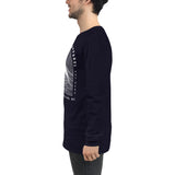 Design of Vancouver Island Wave Design - Unisex Long Sleeve Tee , the colour is