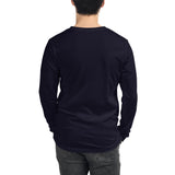 Design of Vancouver Island Wave Design - Unisex Long Sleeve Tee , the colour is
