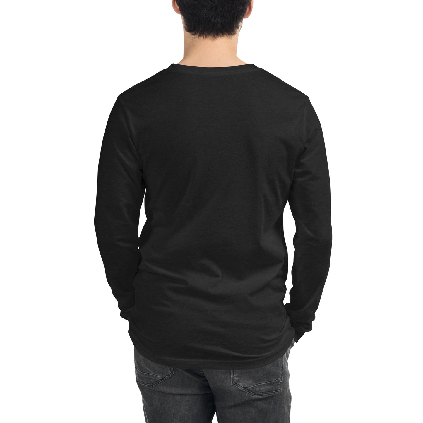 Design of Vancouver Island Wave Design - Unisex Long Sleeve Tee , the colour is