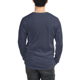 Design of Vancouver Island Wave Design - Unisex Long Sleeve Tee , the colour is