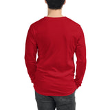 Design of Vancouver Island Wave Design - Unisex Long Sleeve Tee , the colour is