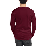Design of Vancouver Island Wave Design - Unisex Long Sleeve Tee , the colour is