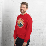 Design of Vancouver Island Wave Design - Unisex Sweatshirt , the colour is