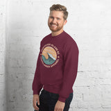 Design of Vancouver Island Wave Design - Unisex Sweatshirt , the colour is