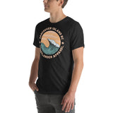 Design of Vancouver Island Wave Design - Unisex t-shirt , the colour is