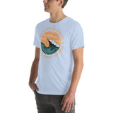 Design of Vancouver Island Wave Design - Unisex t-shirt , the colour is