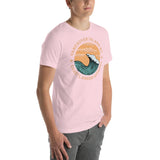 Design of Vancouver Island Wave Design - Unisex t-shirt , the colour is