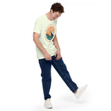 Design of Vancouver Island Wave Design - Unisex t-shirt , the colour is