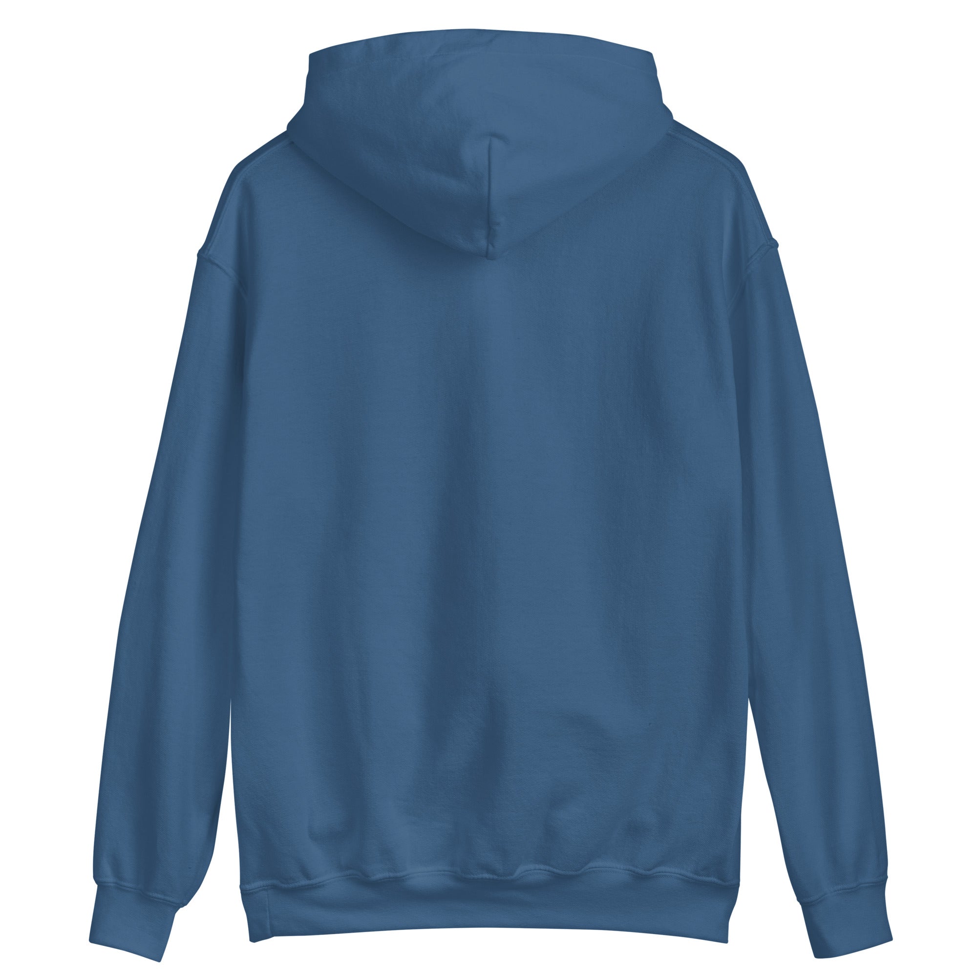 Design of Vancouver Island Wave Design - White Line Art - Unisex Hoodie , the colour is
