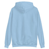 Design of Vancouver Island Wave Design - White Line Art - Unisex Hoodie , the colour is