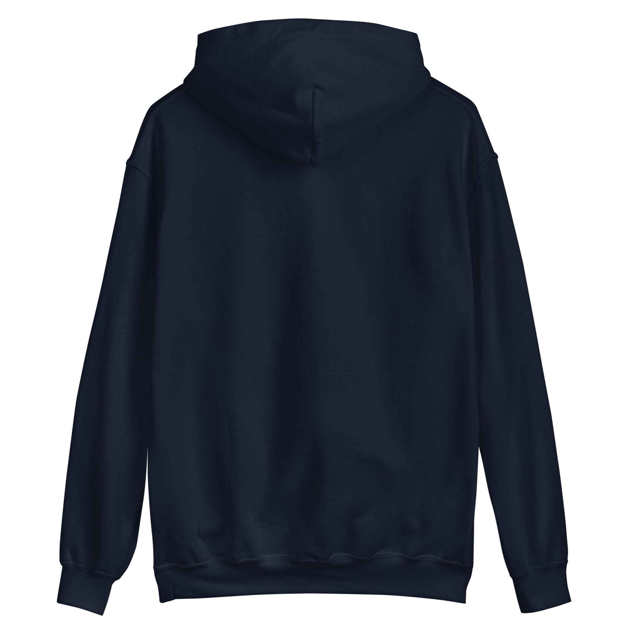 Design of Vancouver Island Wave Design - White Line Art - Unisex Hoodie , the colour is