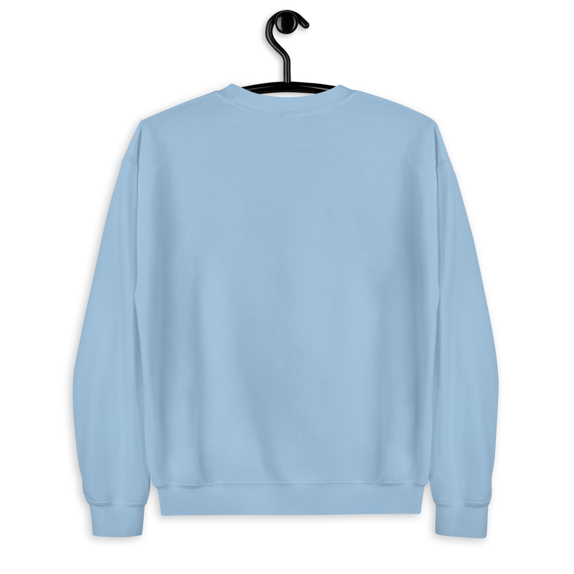 Design of Vancouver Island Wave Design - White Line Art - Unisex Sweatshirt , the colour is