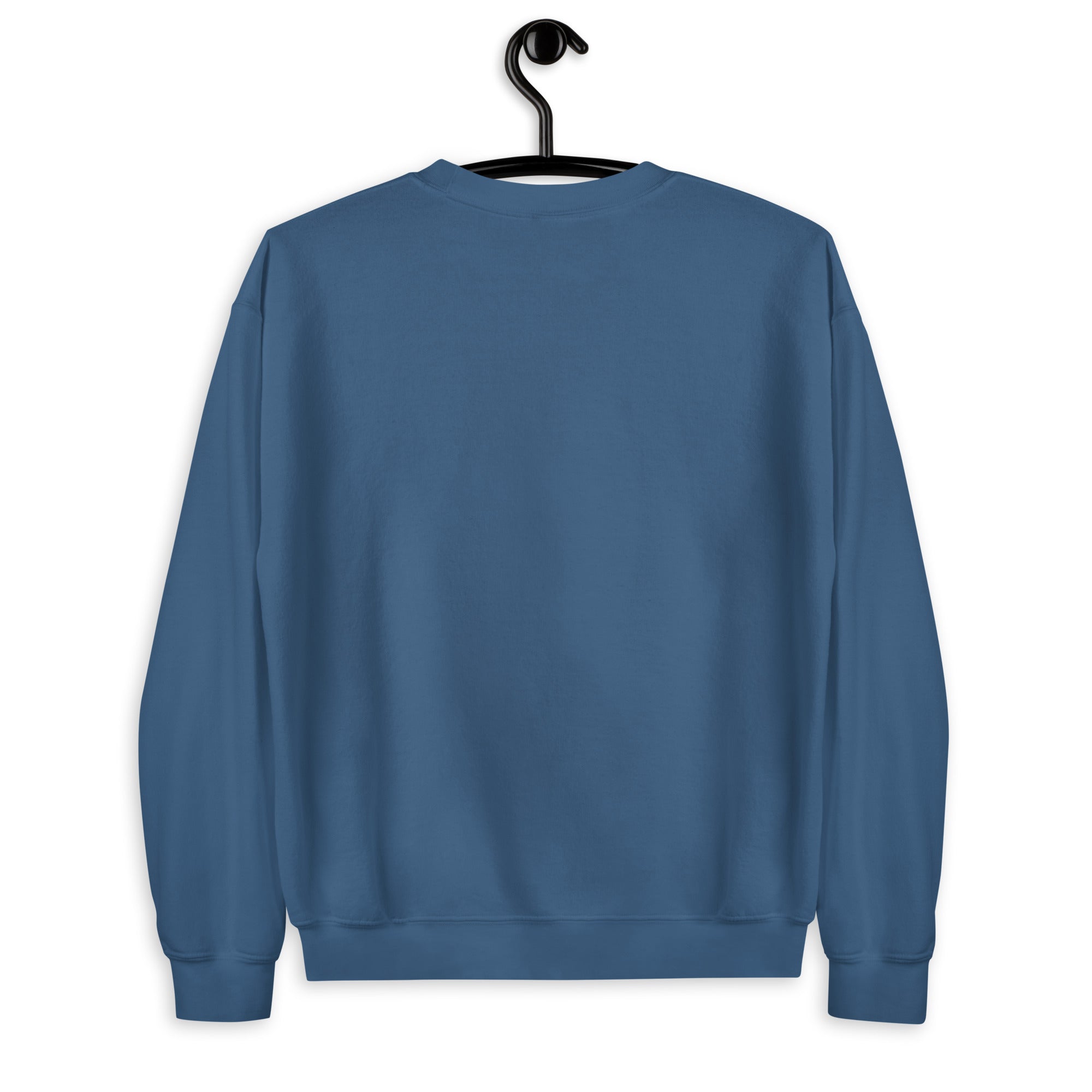 Design of Vancouver Island Wave Design - White Line Art - Unisex Sweatshirt , the colour is