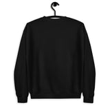 Design of Vancouver Island Wave Design - White Line Art - Unisex Sweatshirt , the colour is