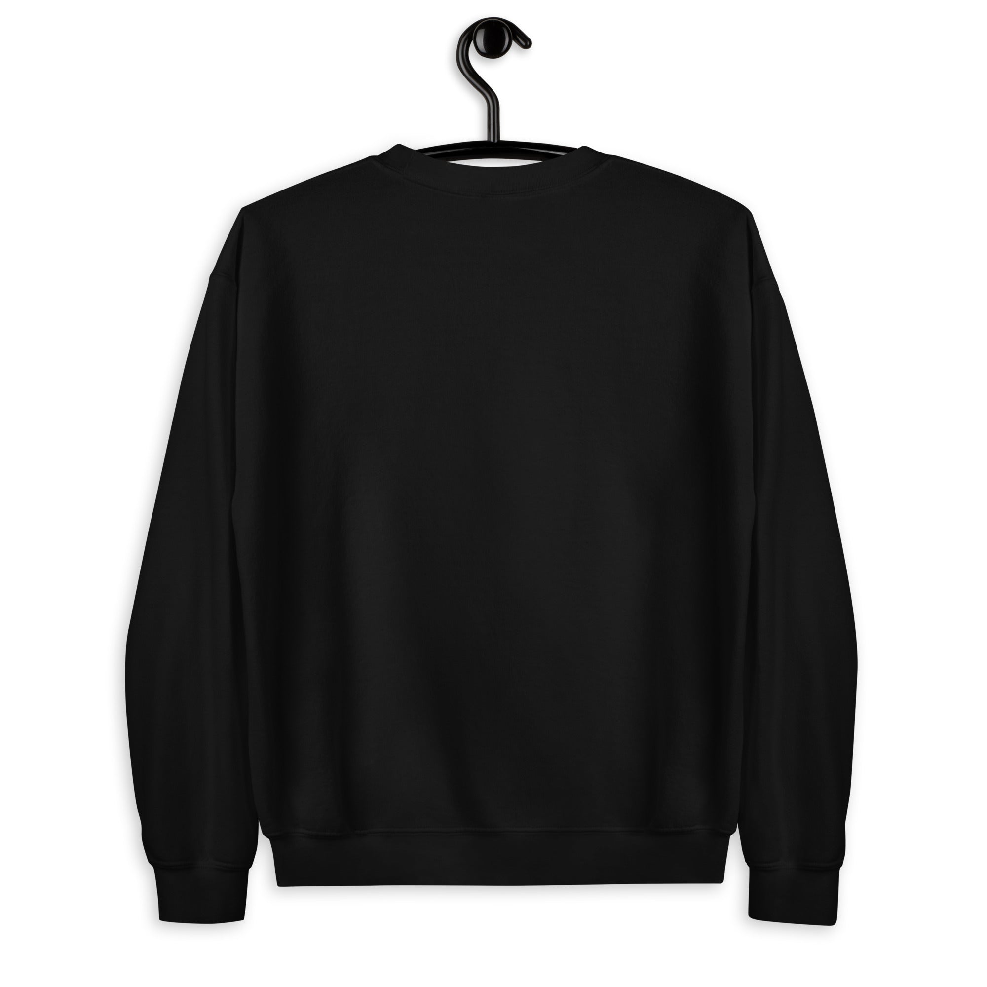 Design of Vancouver Island Wave Design - White Line Art - Unisex Sweatshirt , the colour is