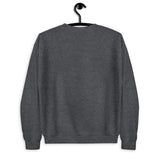 Design of Vancouver Island Wave Design - White Line Art - Unisex Sweatshirt , the colour is