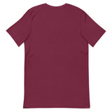 Design of Vancouver Island Wave Design - White Line Art - Unisex t-shirt , the colour is