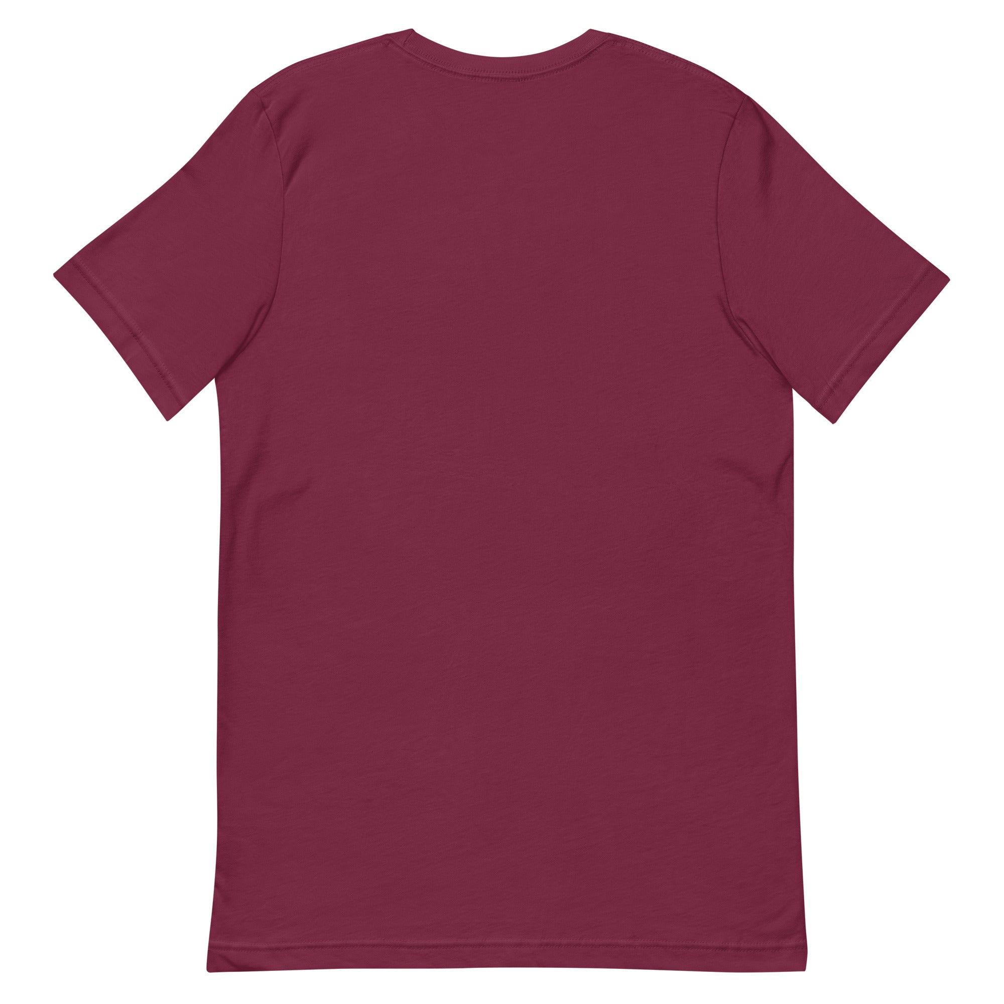 Design of Vancouver Island Wave Design - White Line Art - Unisex t-shirt , the colour is