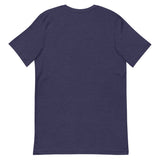 Design of Vancouver Island Wave Design - White Line Art - Unisex t-shirt , the colour is