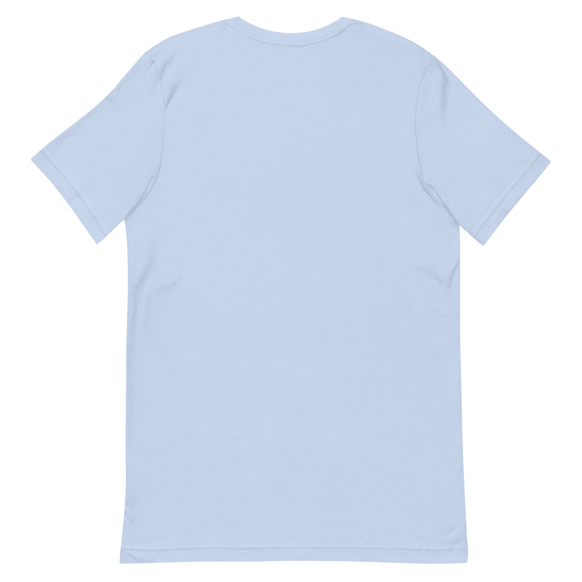 Design of Vancouver Island Wave Design - White Line Art - Unisex t-shirt , the colour is