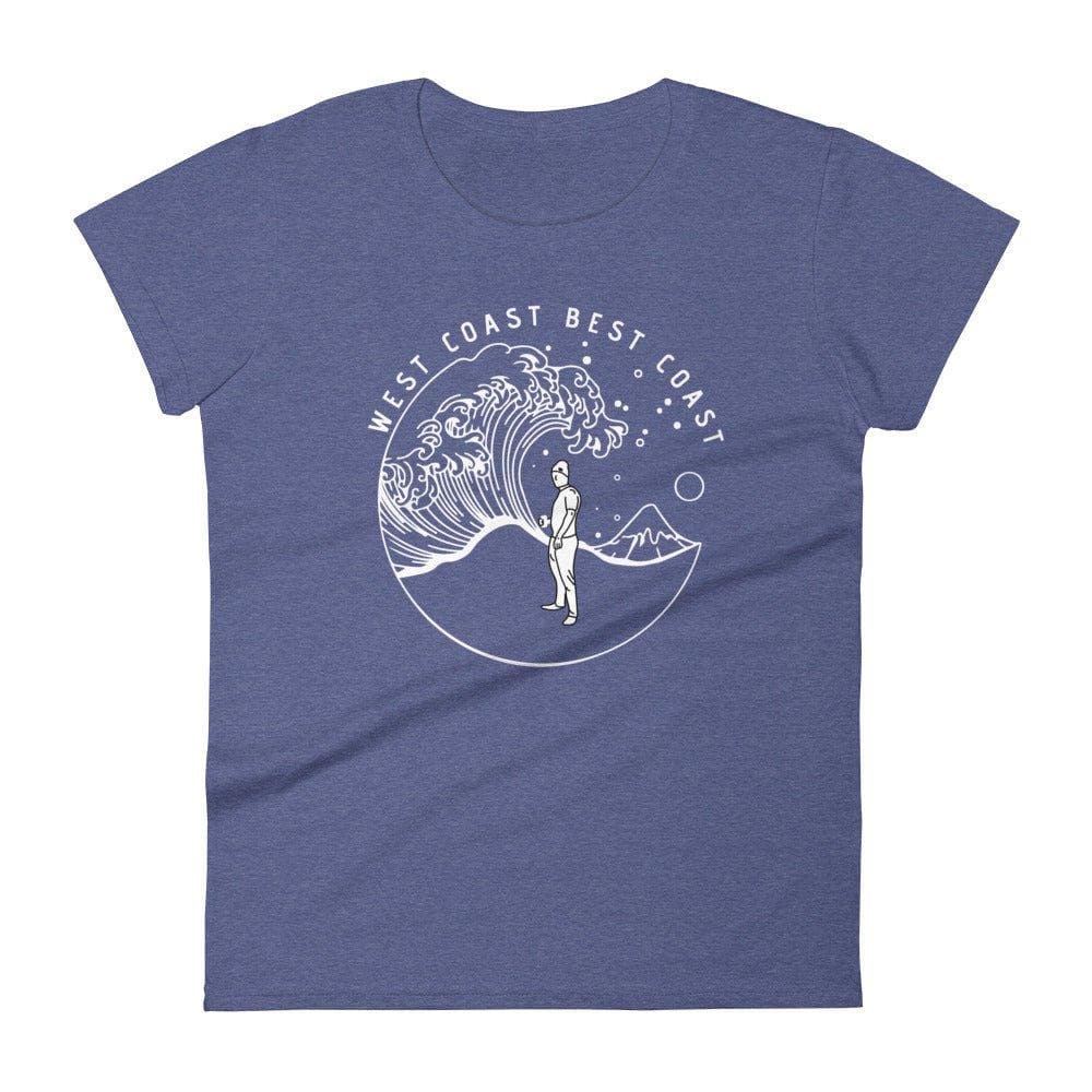 West Coast Best Coast - Women's short sleeve t-shirt - Coastlander