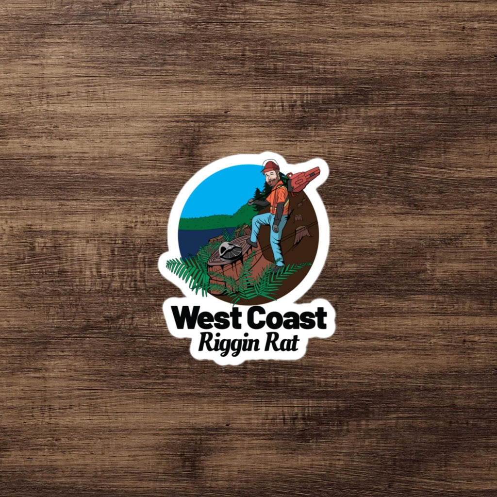 West Coast Riggin Rat - Sticker - Coastlander