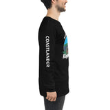 Design of West Coast Riggin Rat - Unisex Long Sleeve Tee , the colour is