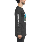 Design of West Coast Riggin Rat - Unisex Long Sleeve Tee , the colour is