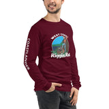 Design of West Coast Riggin Rat - Unisex Long Sleeve Tee , the colour is