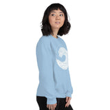 Design of West Coast Wave - Unisex Sweatshirt , the colour is