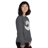 Design of West Coast Wave - Unisex Sweatshirt , the colour is