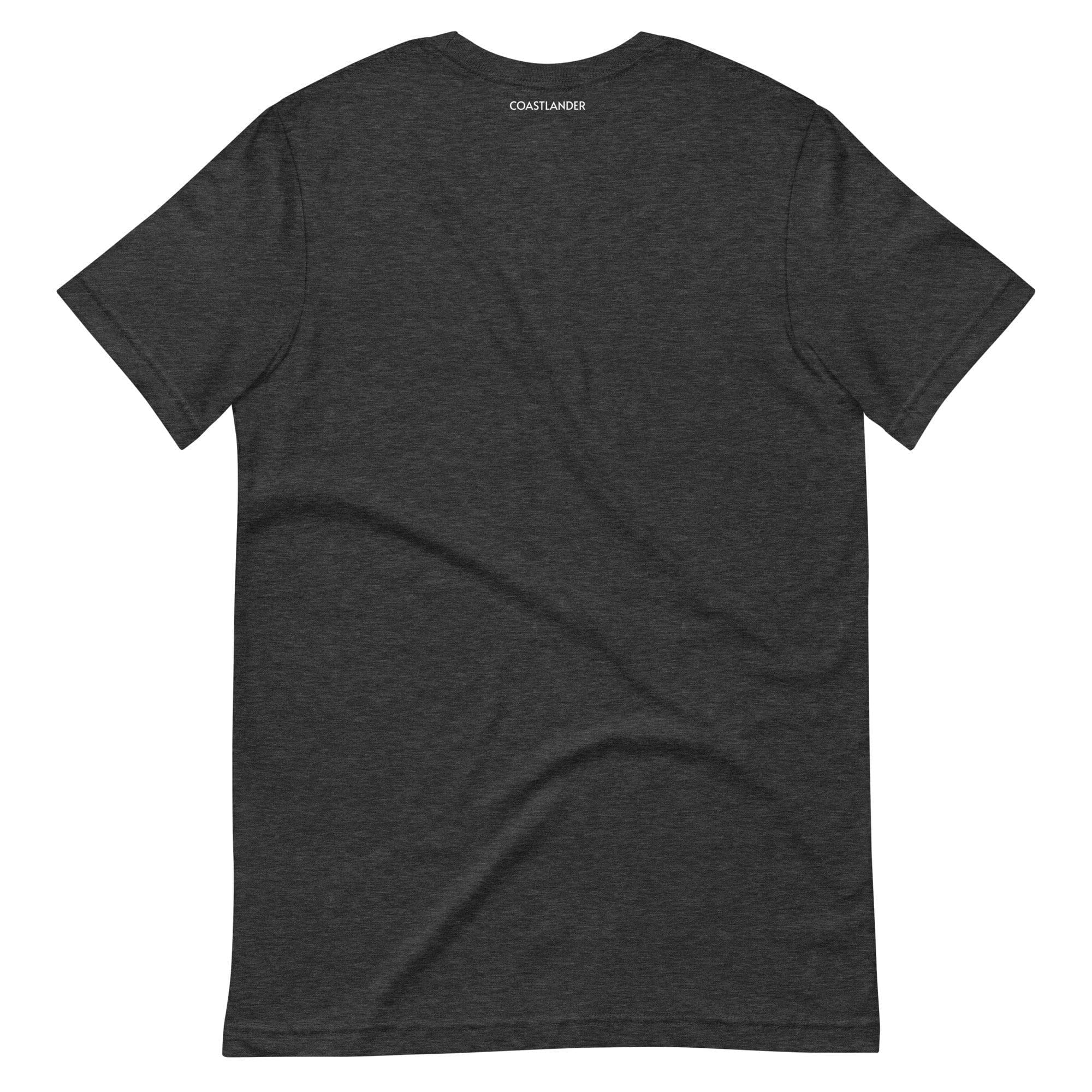 Design of West Coast Wave - Unisex t-shirt , the colour is