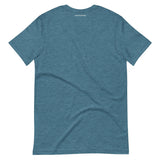 Design of West Coast Wave - Unisex t-shirt , the colour is