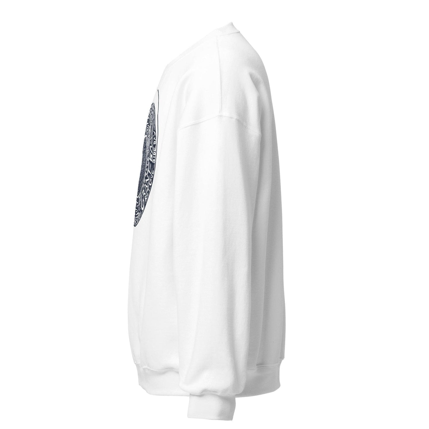 Design of West Coast Wave - Vancouver Island North - Unisex Sweatshirt , the colour is