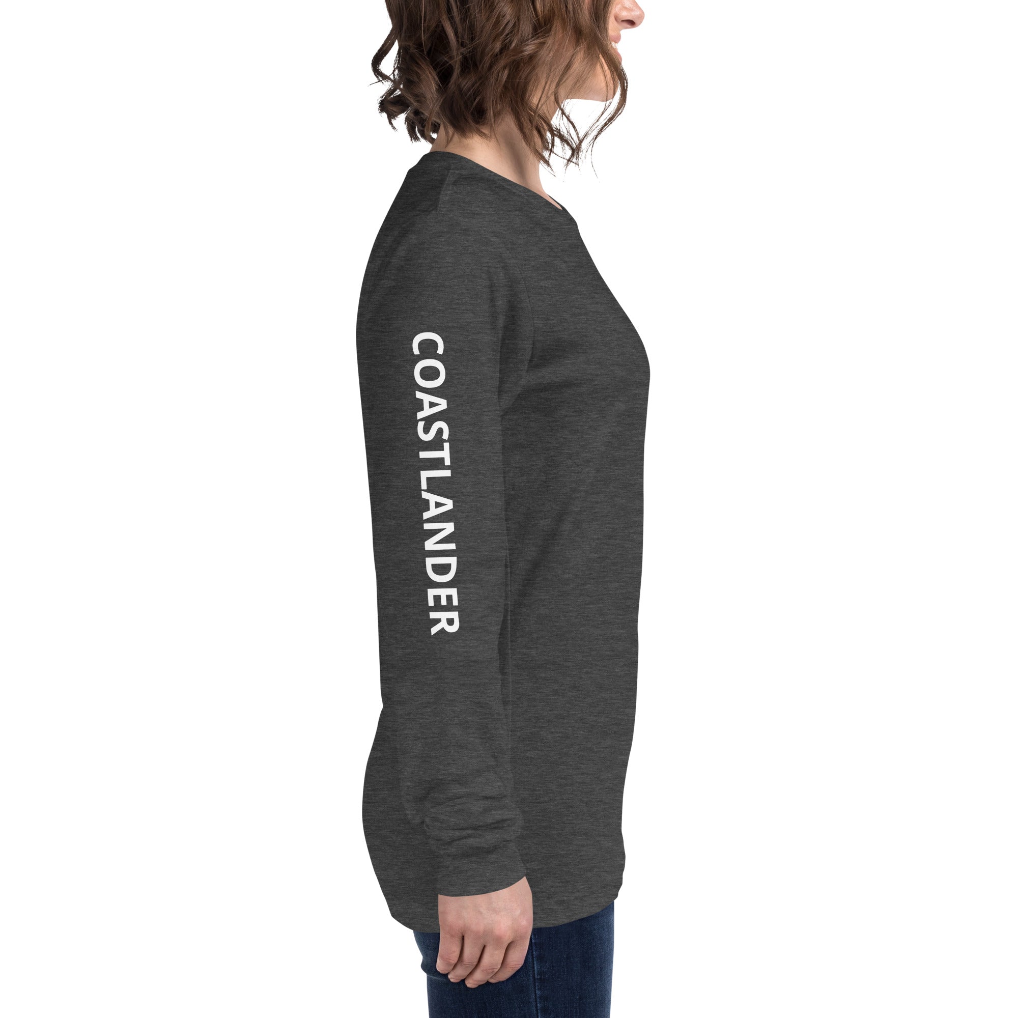 Design of West Coastin Fish - Unisex Long Sleeve Tee , the colour is