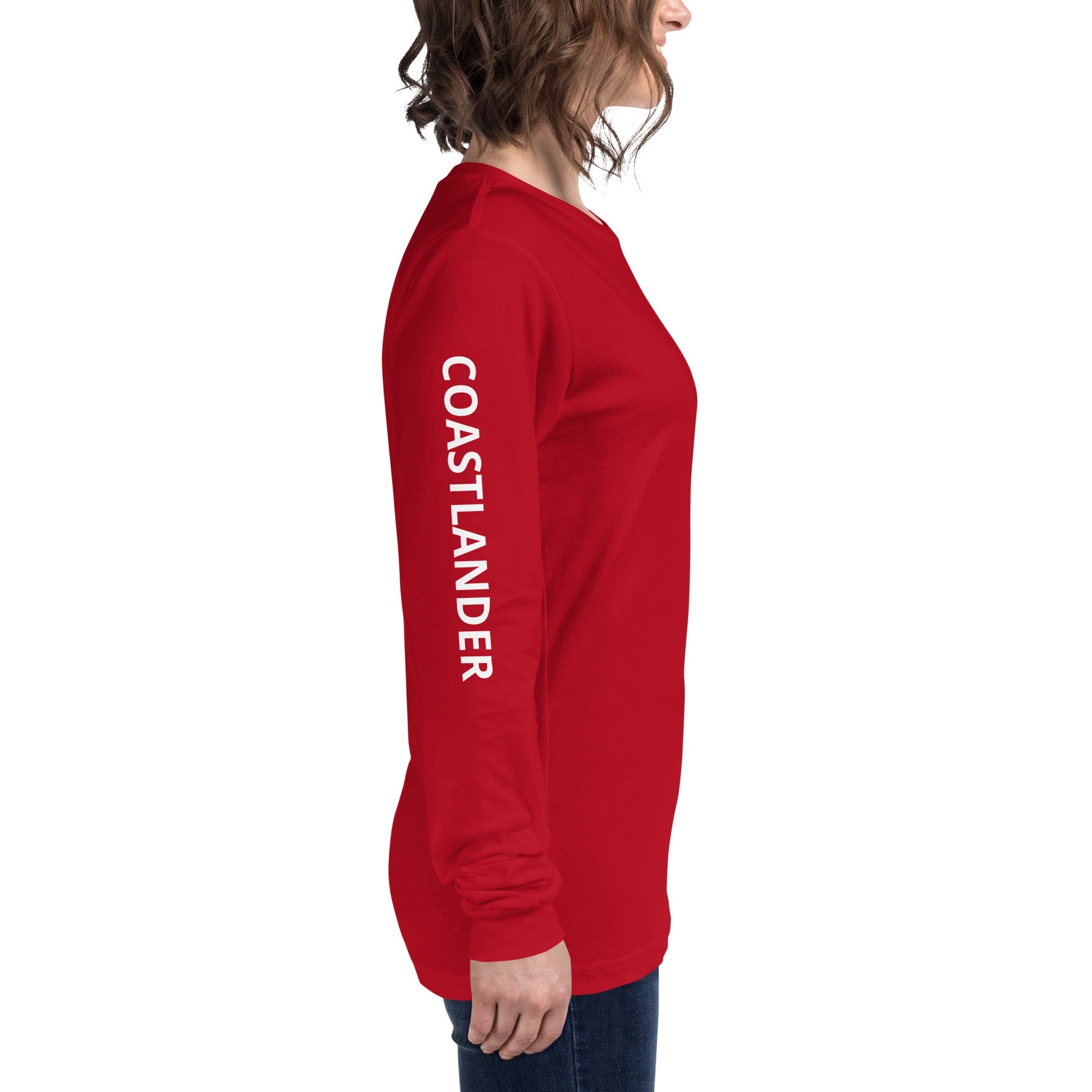 Design of West Coastin Fish - Unisex Long Sleeve Tee , the colour is