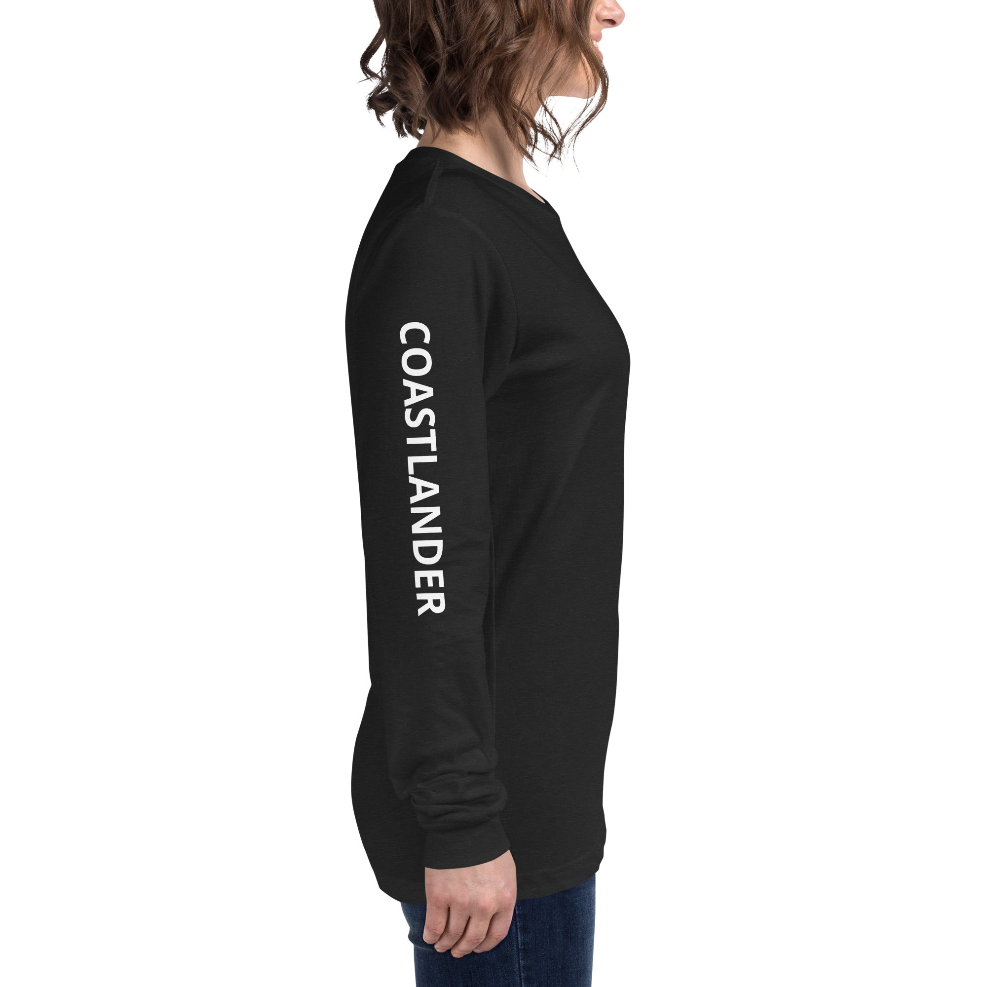 Design of West Coastin Fish - Unisex Long Sleeve Tee , the colour is