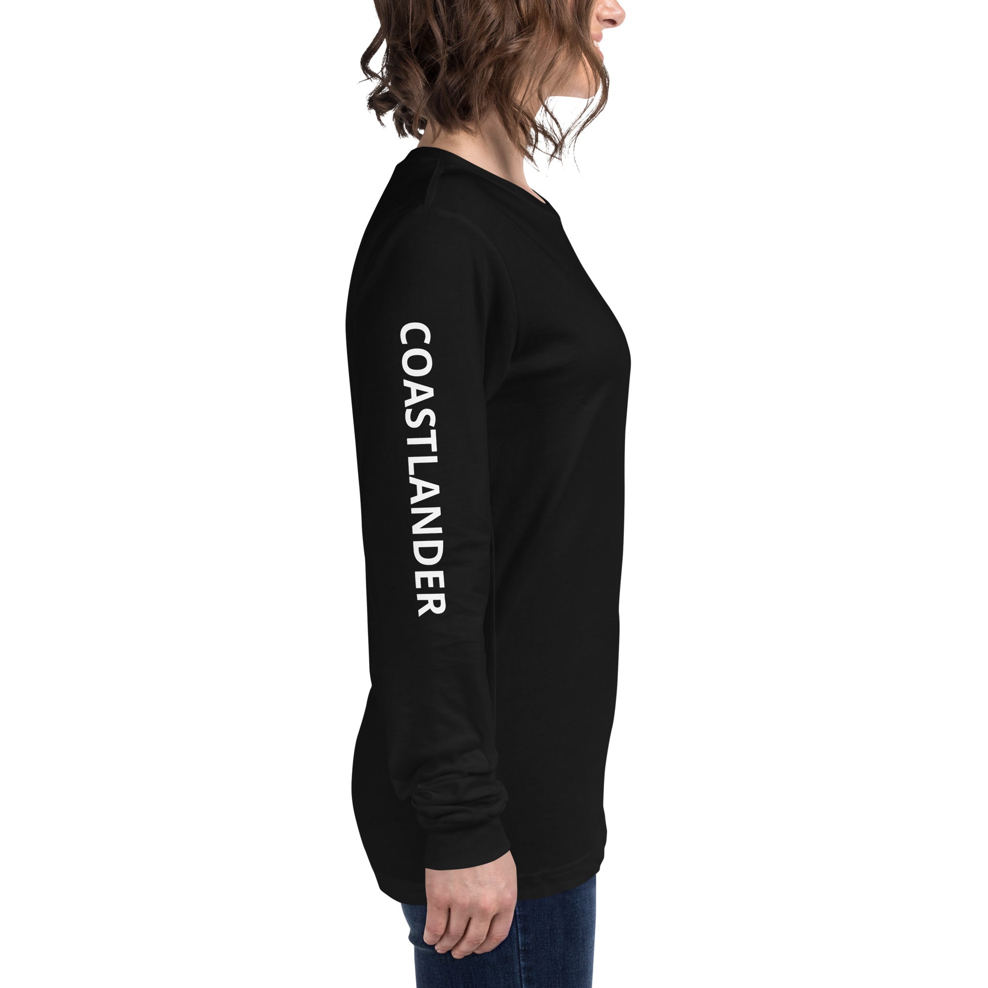 Design of West Coastin Fish - Unisex Long Sleeve Tee , the colour is