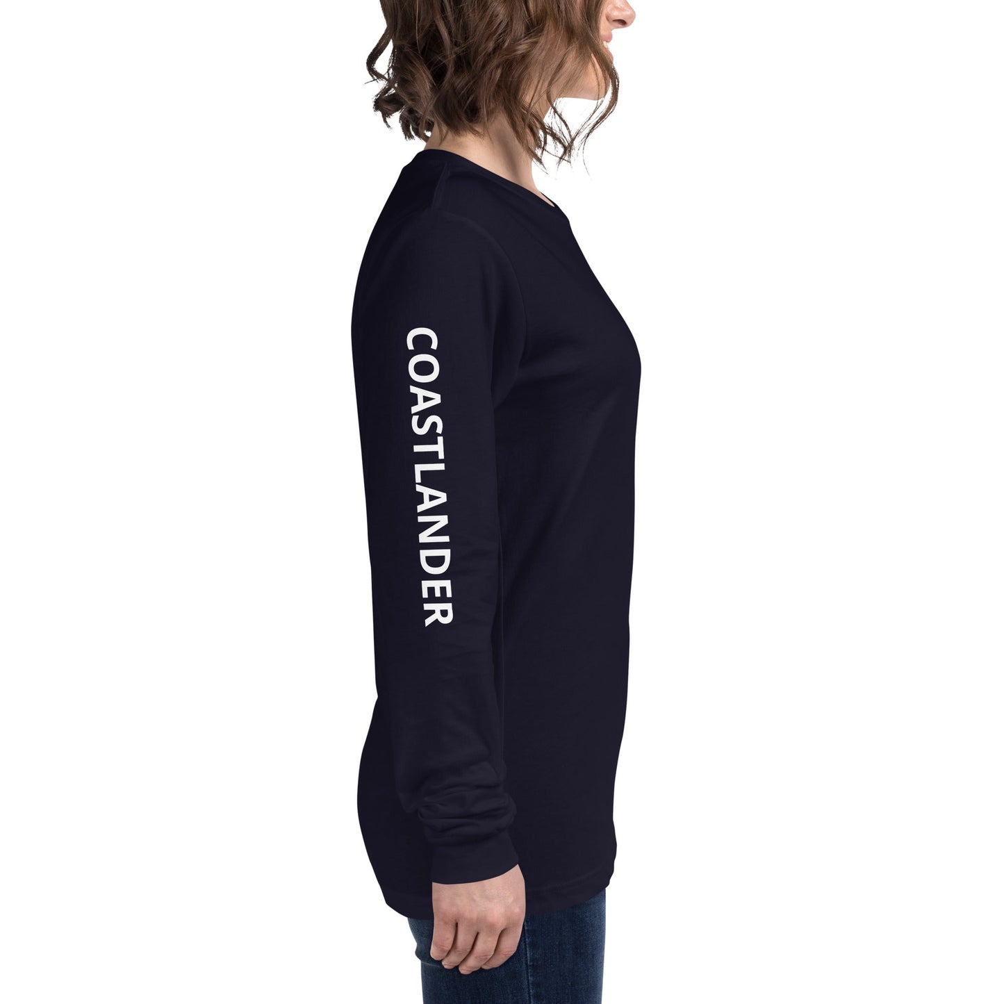 Design of West Coastin Fish - Unisex Long Sleeve Tee , the colour is