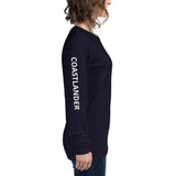 Design of West Coastin Fish - Unisex Long Sleeve Tee , the colour is