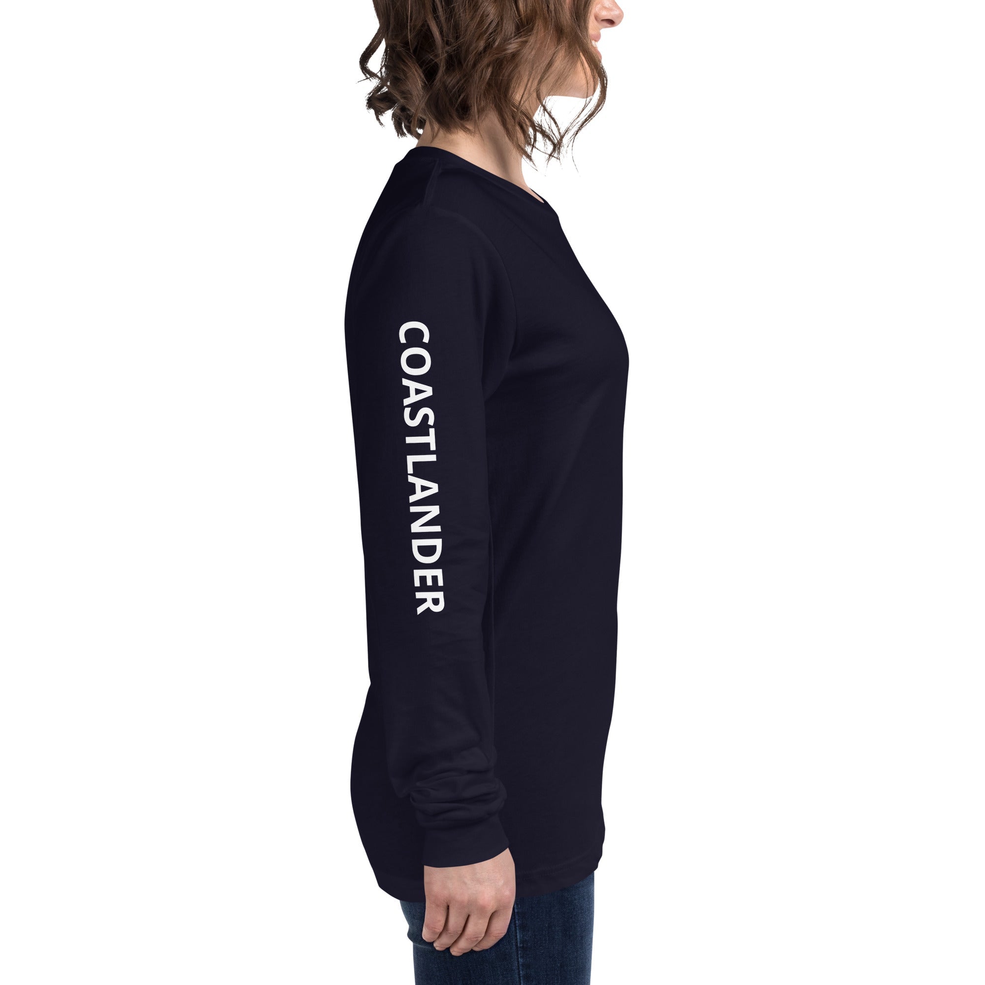 Design of West Coastin Fish - Unisex Long Sleeve Tee , the colour is