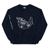 Design of West Coast'n Fish - Unisex Sweatshirt , the colour is Navy