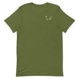 Design of West Coast'n Fish - Unisex t-shirt , the colour is