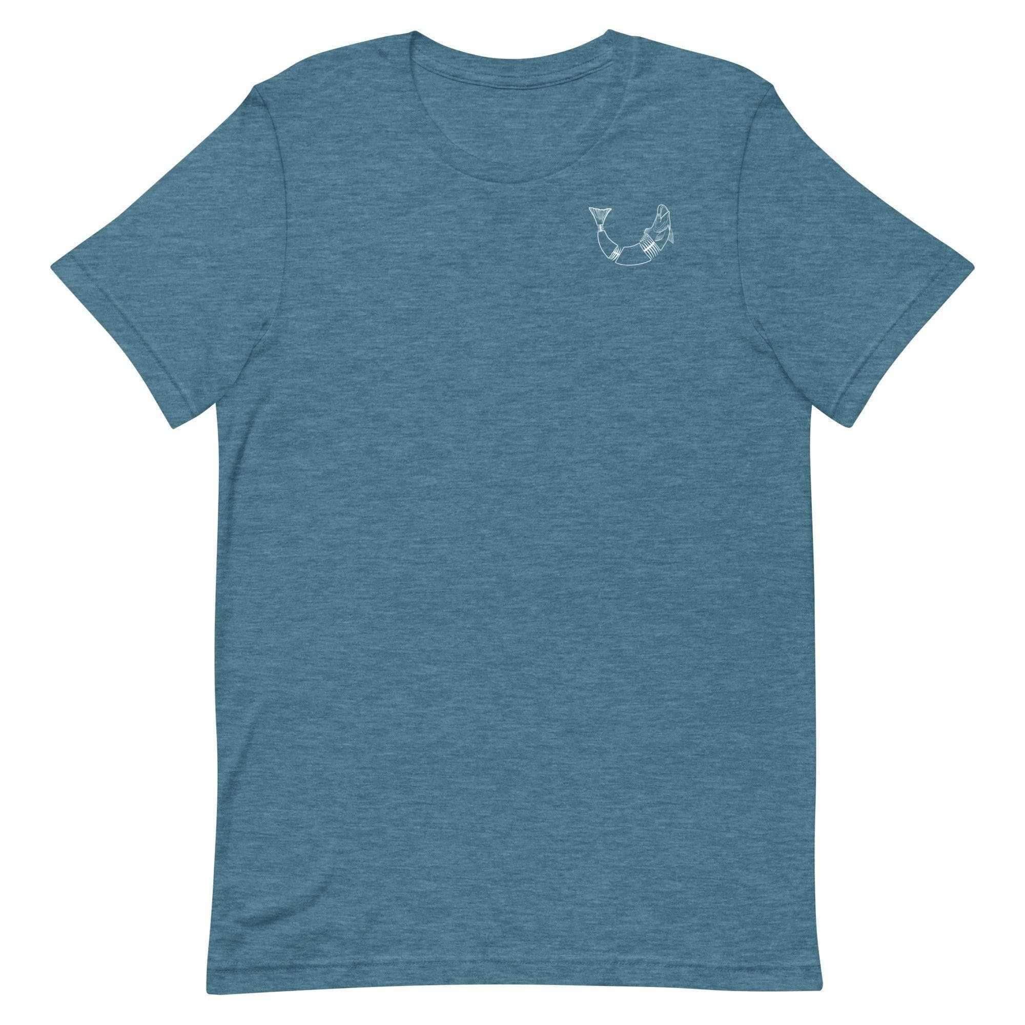 Design of West Coast'n Fish - Unisex t-shirt , the colour is